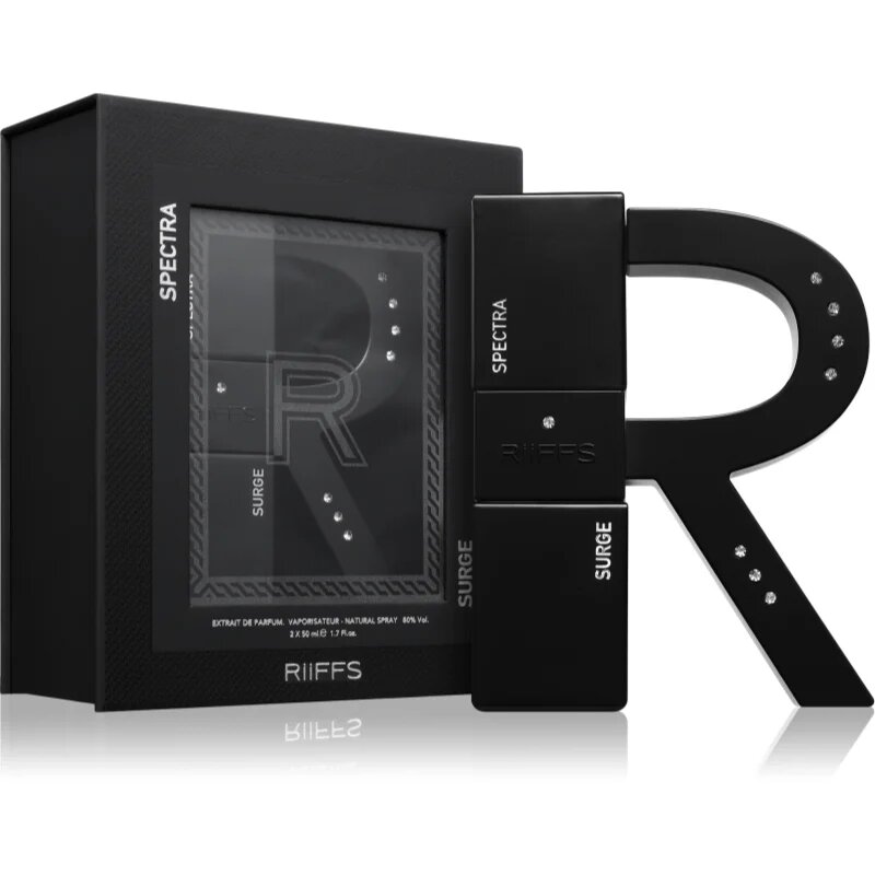 Riiffs Spectra & Surge extract de parfum pentru bărbați 2x50 ml