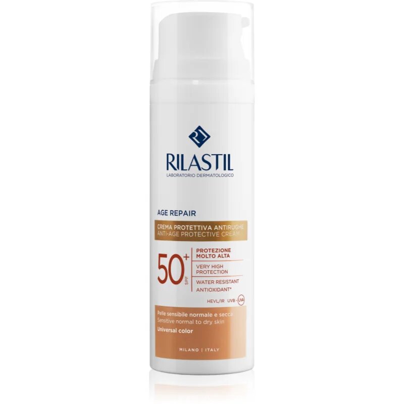 Rilastil Age Repair SPF 50+ crema de fata cu efect de protectie SPF 50+ 50 ml