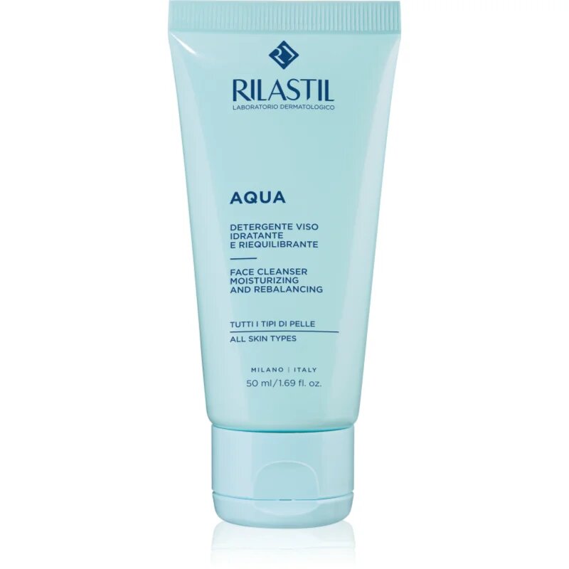 Rilastil Aqua emulsie pentru curatarea fetei 50 ml