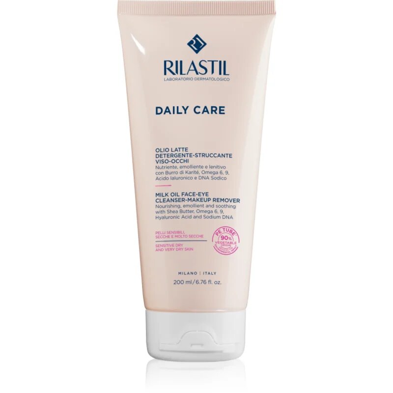 Rilastil Daily Care lotiune faciala fina pentru ten uscat și sensibil 200 ml