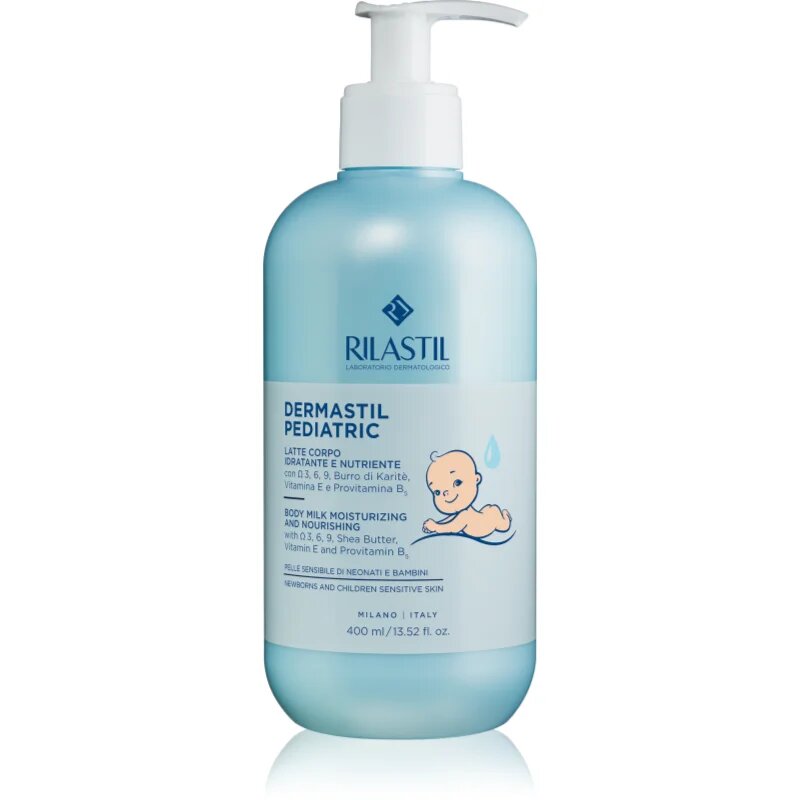 Rilastil Dermastil Pediatric Lotiune de corp delicata pentru nou-nascuti si copii 400 ml