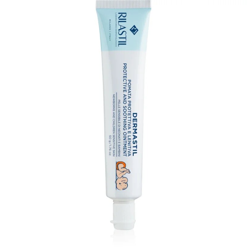 Rilastil Dermastil Pediatric unguent de protectie pentru funduletul copiilor 50 g