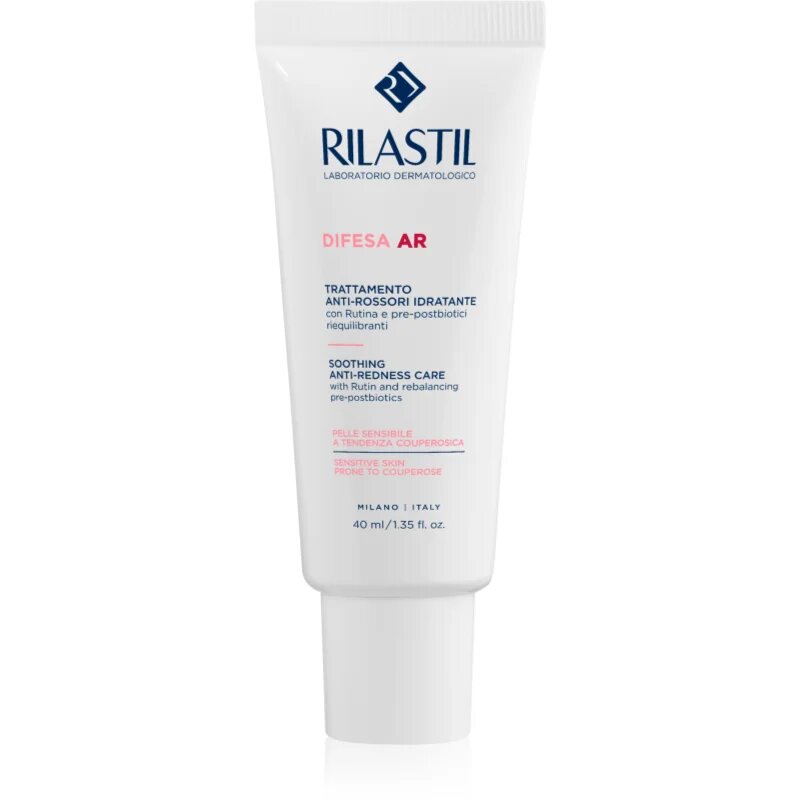 Rilastil Difesa AR crema calmanta împotriva roșeții tenului 40 ml