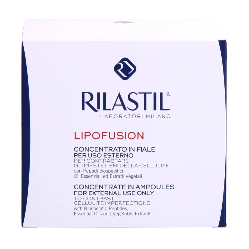Rilastil Lipofusion ser pentru tratarea celulitei in fiole 10x7.5 ml