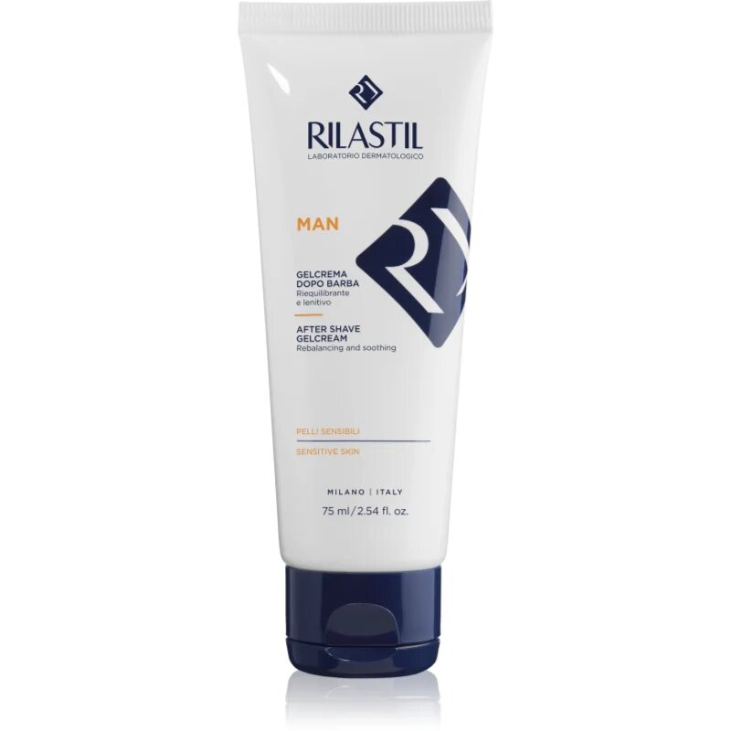 Rilastil Man crema gel after shave 75 ml