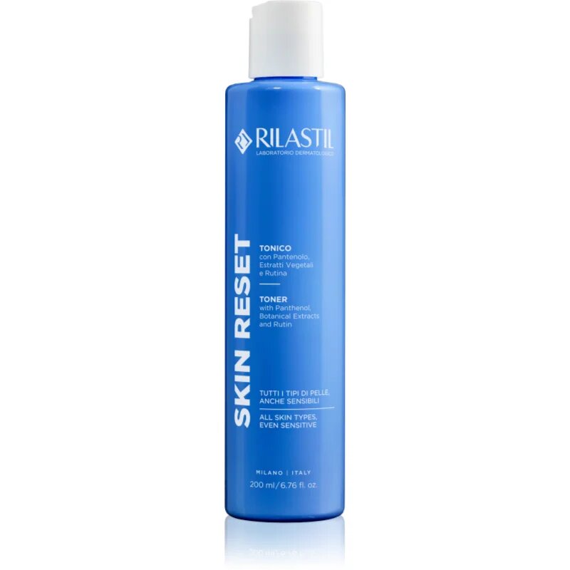 Rilastil Skin Reset tonic pentru curatare pentru toate tipurile de ten 200 ml