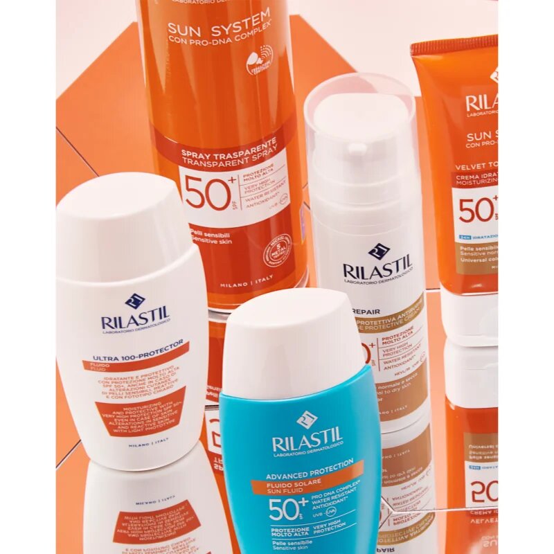 Rilastil Sun System Advanced Protection protective fluid plaja SPF 50+ 50 ml