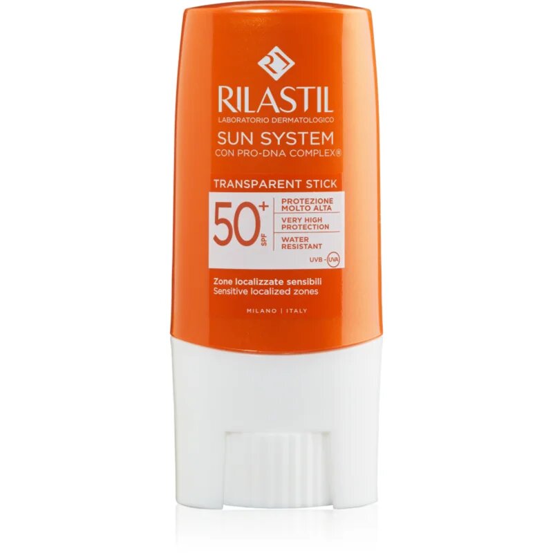 Rilastil Sun System balsam de buze de protecție și a zonelor sensibile SPF 50+ 8.5 ml