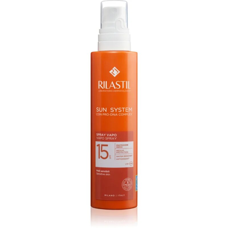 Rilastil Sun System lotiune pentru bronzat Spray SPF 15 200 ml