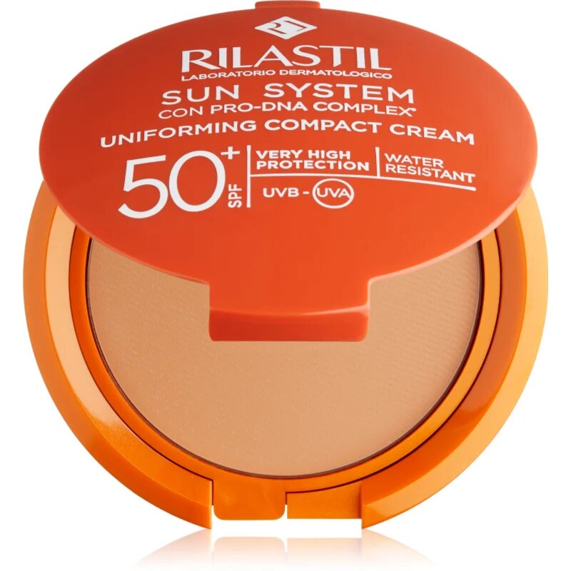 Rilastil Sun System make-up compact SPF 50+ culoare Gold 10 g