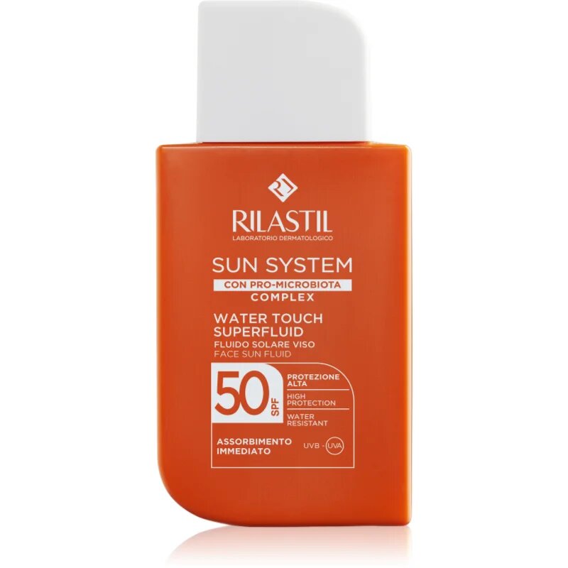 Rilastil Sun System Water Touch fluid cu o consistenta usoara SPF 50 50 ml