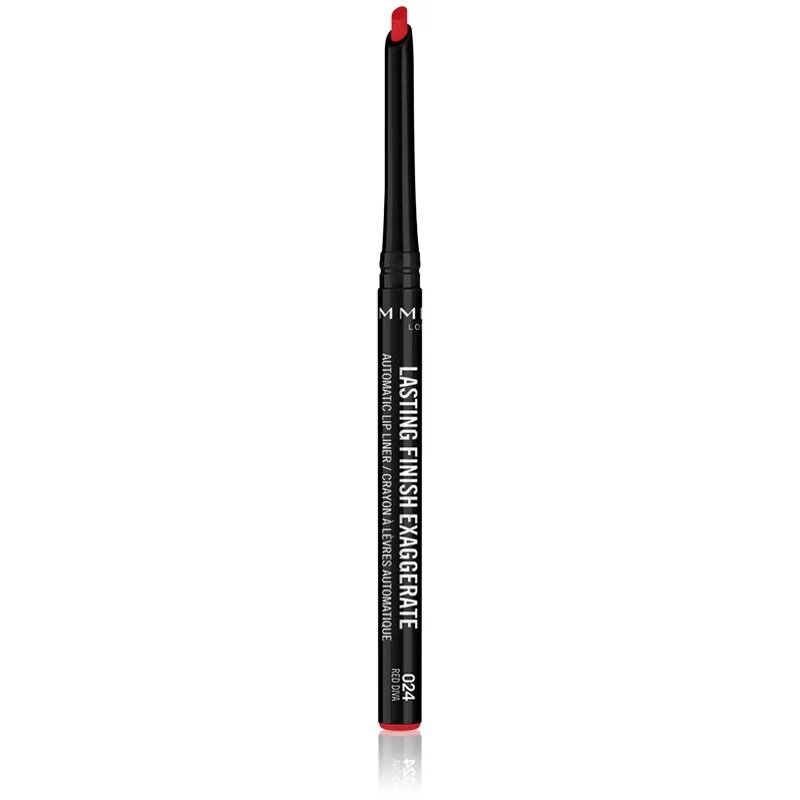 Rimmel Lasting Finish Exaggerate creion de buze automat culoare 045 Epic Burgundy 025 g