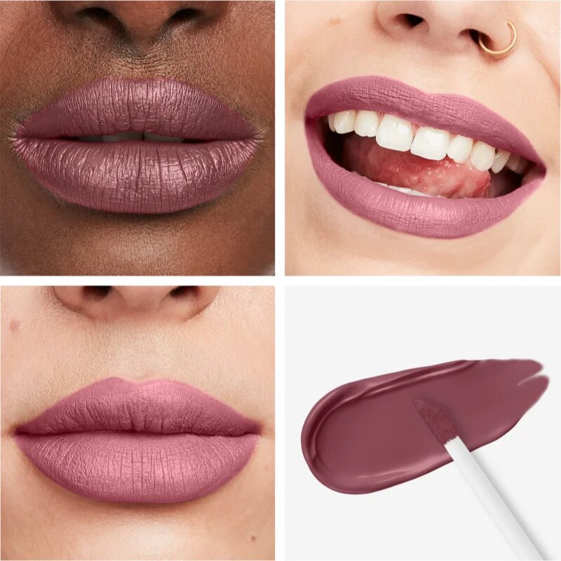 Rimmel Lasting Mega Matte ruj lichid mat cu textură lejeră 16 de ore culoare Ravishing Rose 74 ml