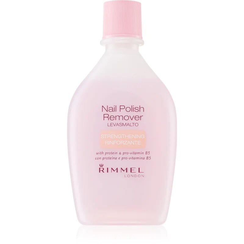 Rimmel Nail Polish Remover dizolvant pentru oja cu efect de întărire 100 ml