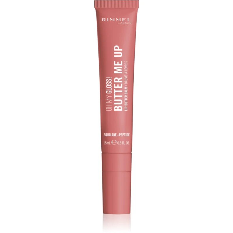 Rimmel Oh My Gloss! Butter Me Up Balsam de buze hidratant culoare 007 Cappuccino 15 ml