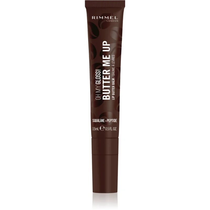 Rimmel Oh My Gloss! Butter Me Up Balsam de buze hidratant culoare 012 Espresso Mocktini 15 ml