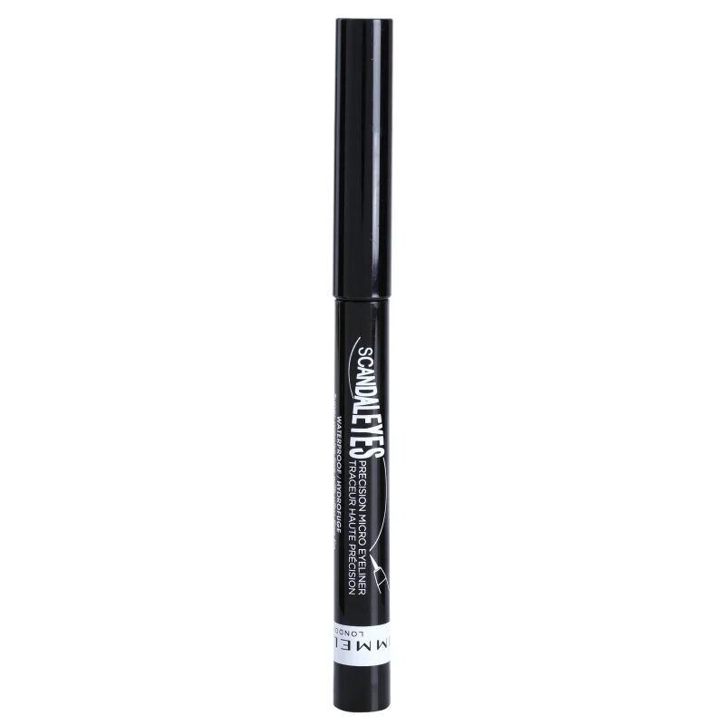 Rimmel ScandalEyes Micro eyeliner impermeabil culoare 001 Black 1.1 ml