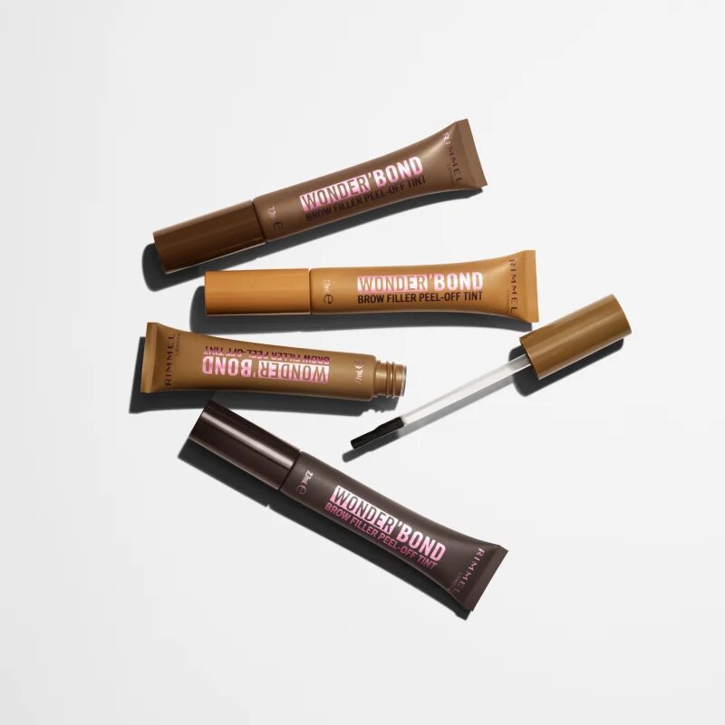 Rimmel Wonder'Bond gel pentru sprancene culoare 001 Light Brown 7.7 ml