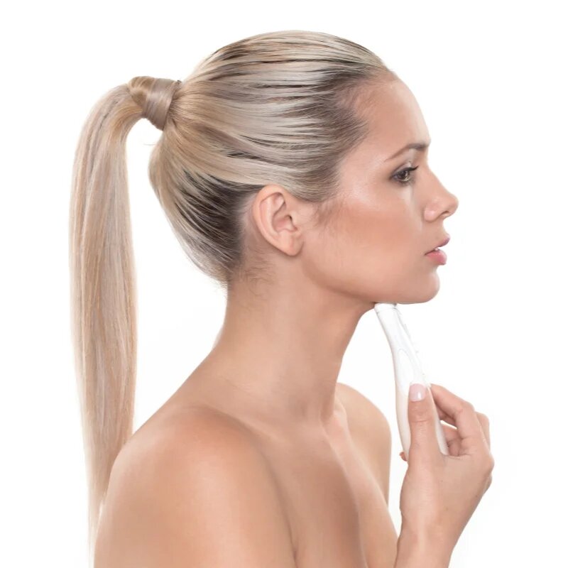 RIO 60 Second Neck Toner aparat pentru masaj pentru fermitatea gâtului și a bărbiei Cream 1 buc