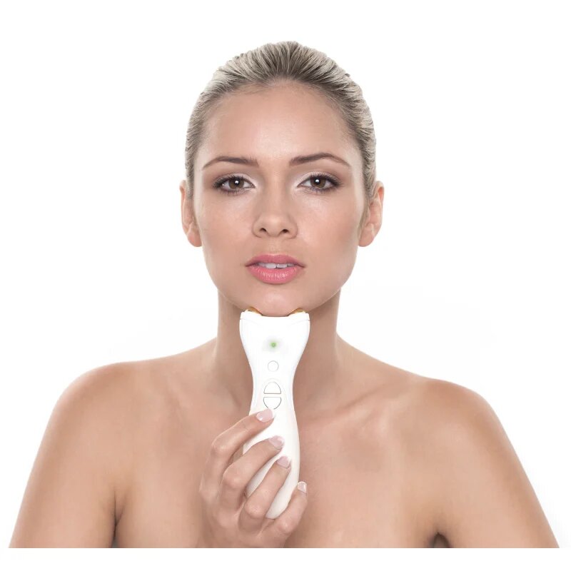 RIO 60 Second Neck Toner aparat pentru masaj pentru fermitatea gâtului și a bărbiei Cream 1 buc