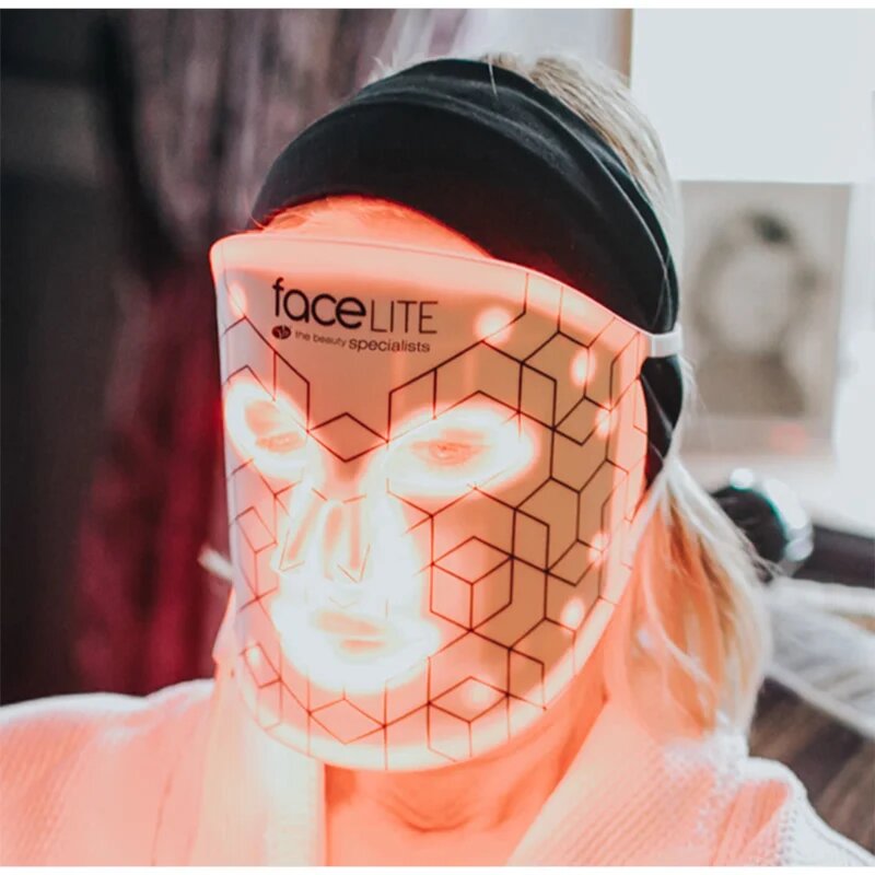 RIO Facelite Evolution mască de înfrumusețare cu LED faciale 1 buc