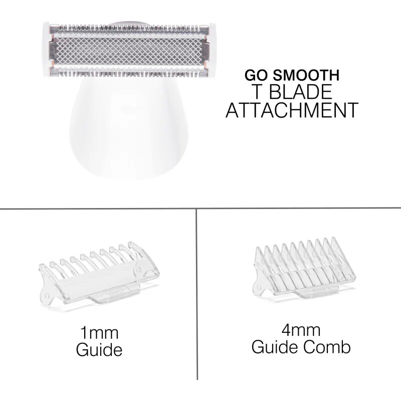 RIO Go Smooth 4-in-1 Lady Shaver & Bikini Trimmer epilator pentru femei 4 in 1 1 buc
