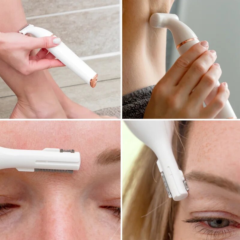 RIO Go Smooth 4-in-1 Lady Shaver & Bikini Trimmer epilator pentru femei 4 in 1 1 buc