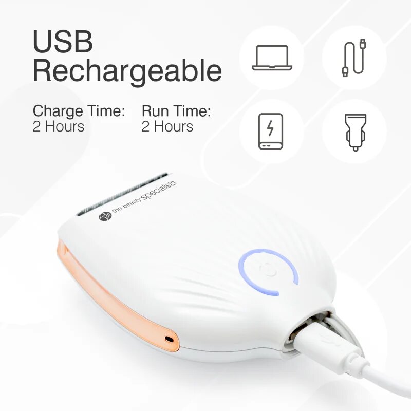 RIO Go Smooth epilator pentru femei White Rose 1 buc