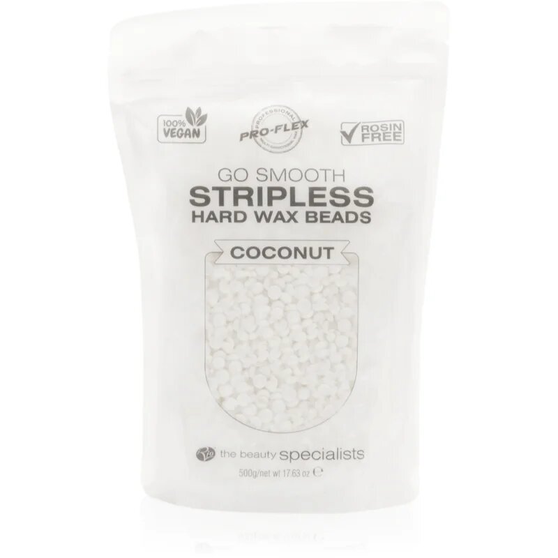 RIO Hard Wax Beads Coconut perle de ceară pentru depilare 500 g