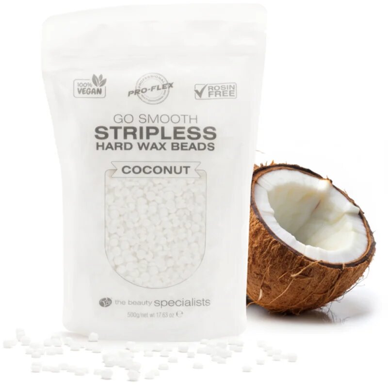 RIO Hard Wax Beads Coconut perle de ceară pentru depilare 500 g