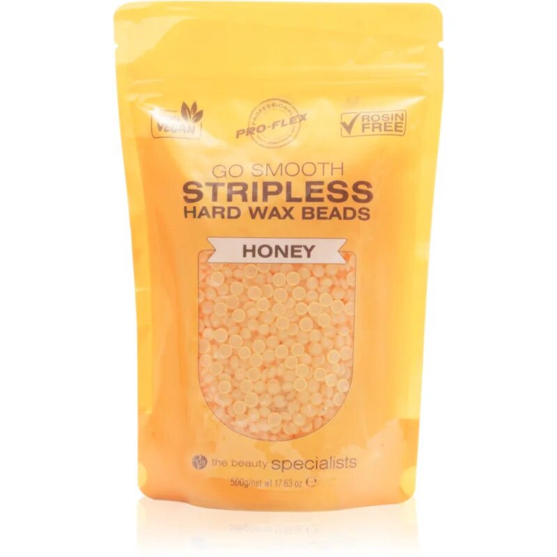 RIO Hard Wax Beads Honey perle de ceară pentru depilare 500 g