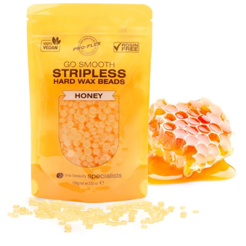 RIO Hard Wax Beads Honey perle de ceară pentru depilare 5x100 g