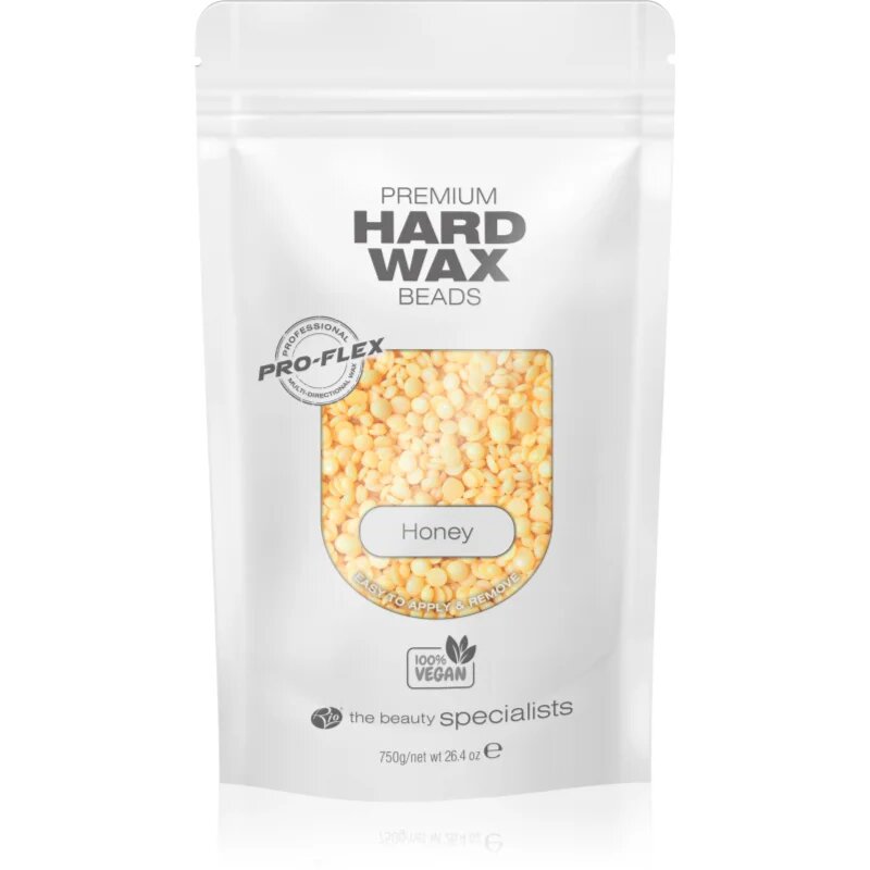 RIO Hard Wax Beads Honey perle de ceară pentru depilare 750 g