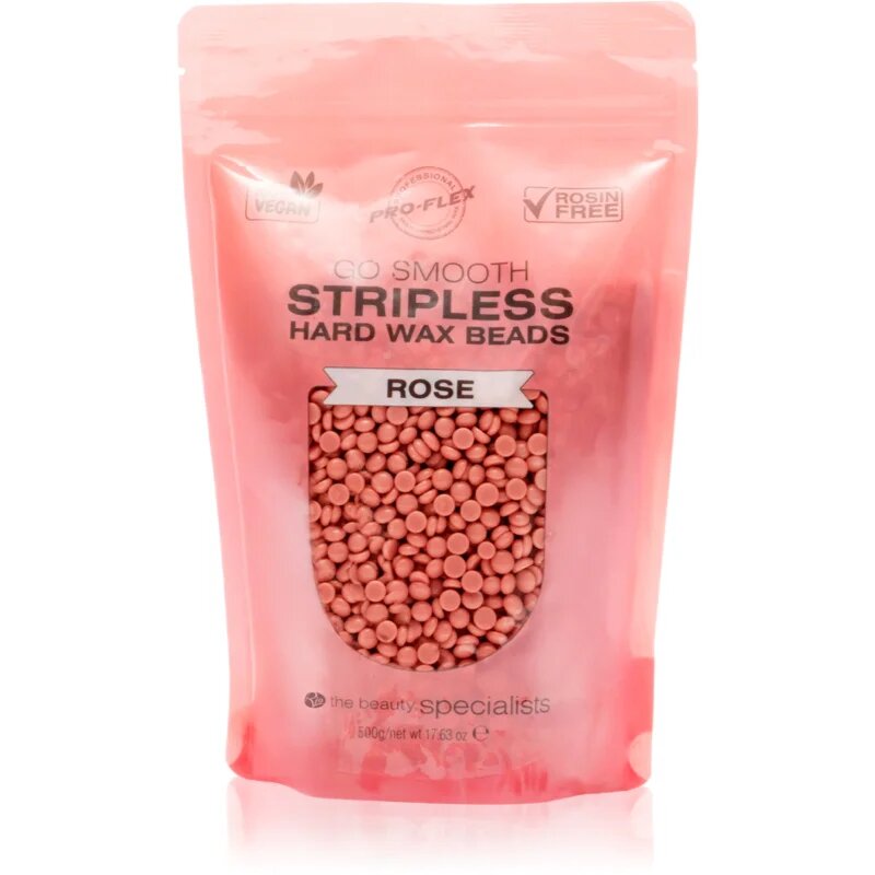 RIO Hard Wax Beads Rose perle de ceară pentru depilare 500 g