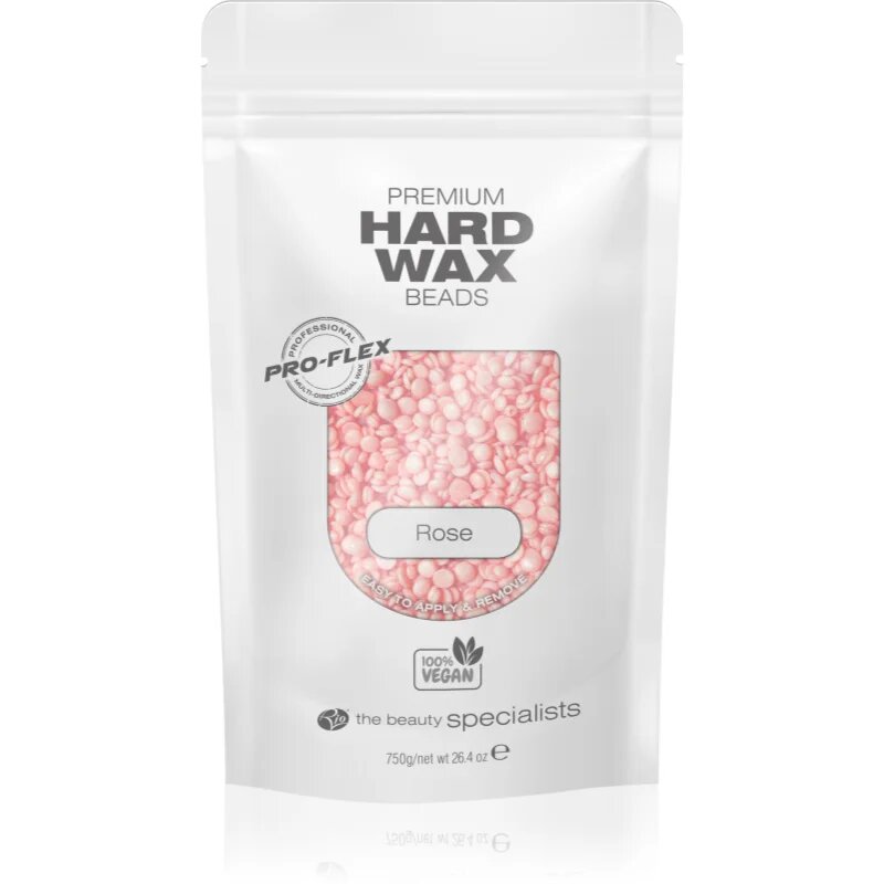 RIO Hard Wax Beads Rose perle de ceară pentru depilare 750 g