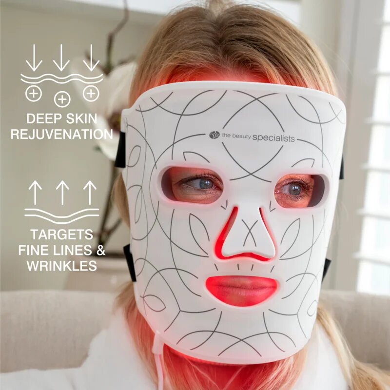 RIO LED Face Mask Advanced Anti-Aging mască facială cu LED 1 buc