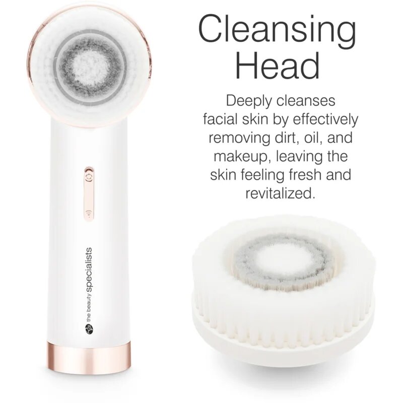 RIO Pure Cleanse Deep Cleansing & Exfoliating Facial Brush perie pentru curățarea profundă a tenului 1 buc