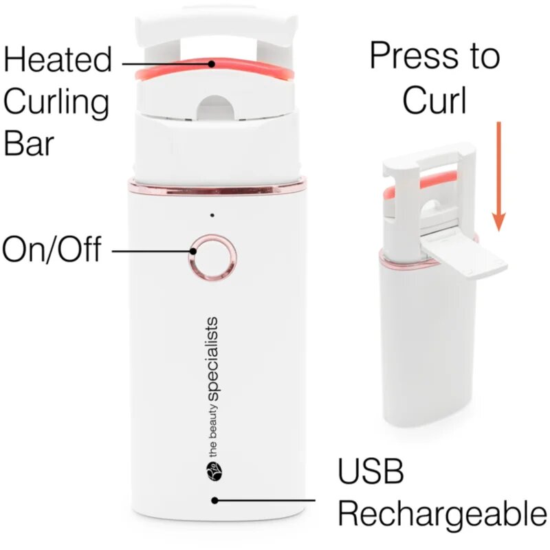 RIO Wow Lash Heated Eyelash Curler ondulator pentru gene 1 buc
