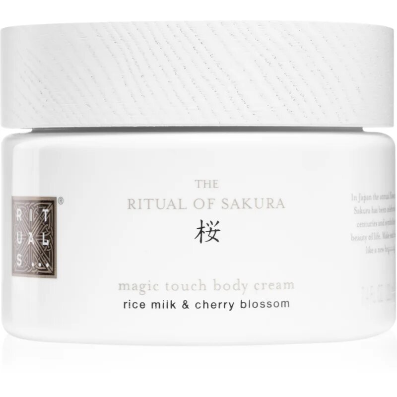 Rituals The Ritual Of Sakura crema de corp hidratanta pentru femei Rice Milk & Cherry Blossom 220 ml
