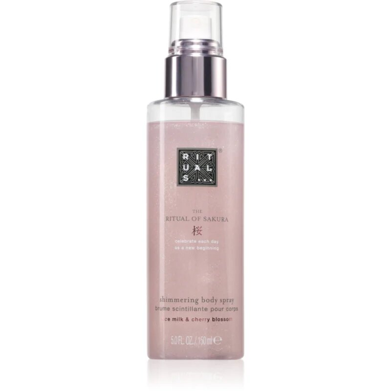Rituals The Ritual Of Sakura spray pentru corp cu particule stralucitoare 150 ml