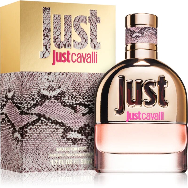 Roberto Cavalli Just Cavalli For Her Eau de Toilette pentru femei 50 ml