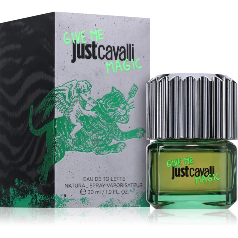 Roberto Cavalli Just Cavalli Give Me Magic For Him Eau de Toilette pentru bărbați 30 ml