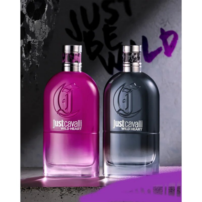 Roberto Cavalli Just Cavalli Wild Heart For Him Eau de Toilette pentru bărbați 90 ml