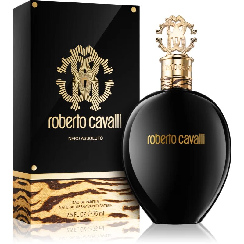 Roberto Cavalli Nero Assoluto Eau de Parfum pentru femei 75 ml