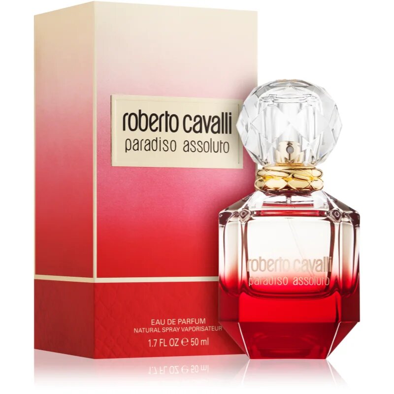 Roberto Cavalli Paradiso Assoluto Eau de Parfum pentru femei 50 ml