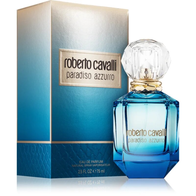 Roberto Cavalli Paradiso Azzurro Eau de Parfum pentru femei 75 ml