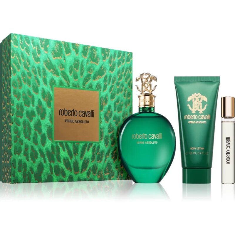 Roberto Cavalli Signatura Verde Assoluto set cadou pentru femei