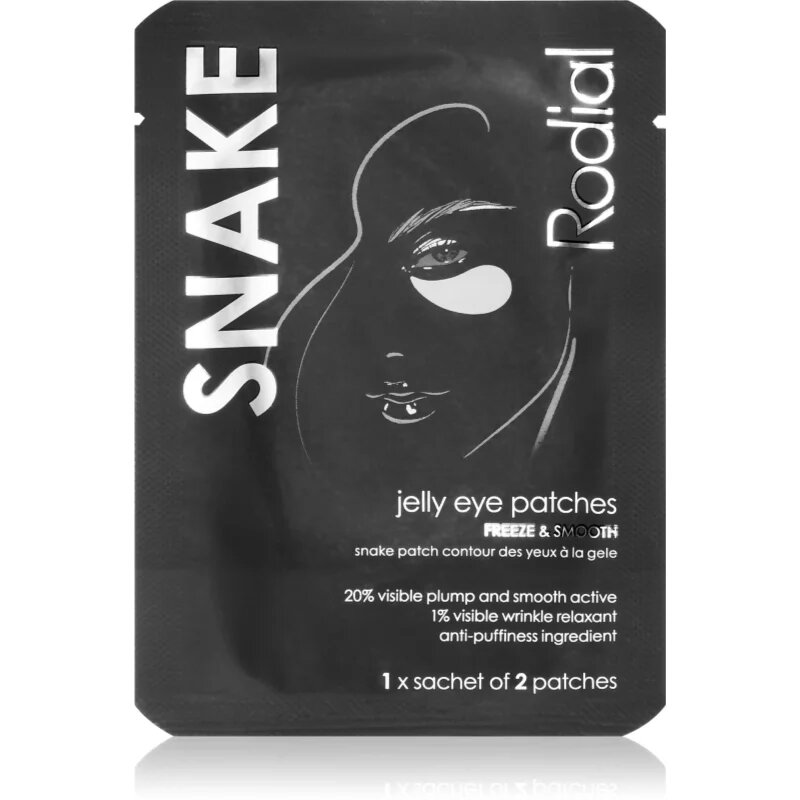 Rodial Snake Jelly Eye Patches masca hidrogel pentru ochi 4x2 buc