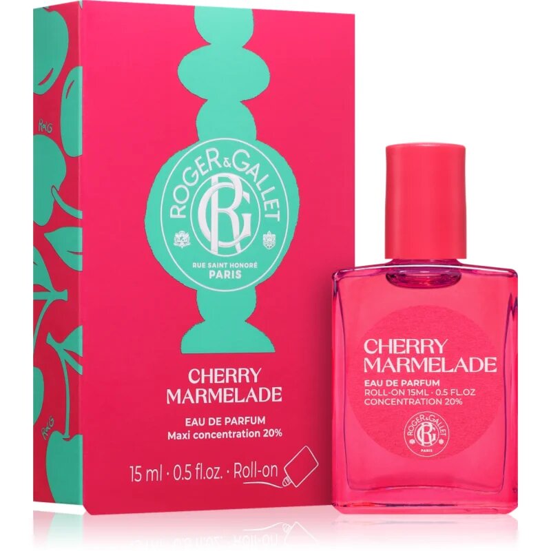Roger & Gallet Cherry Marmelade apa de toaleta roll-on pentru femei 15 ml
