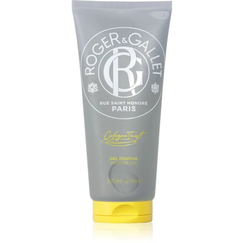 Roger & Gallet Cologne Twist gel de duș cu efect revigorant pentru bărbați 200 ml